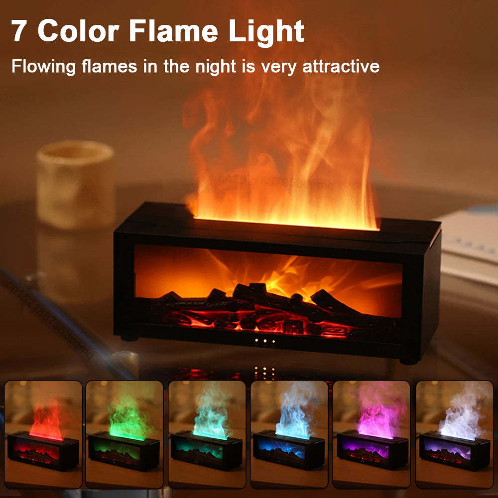 Colorful Flame Aromatherapy Fireplace