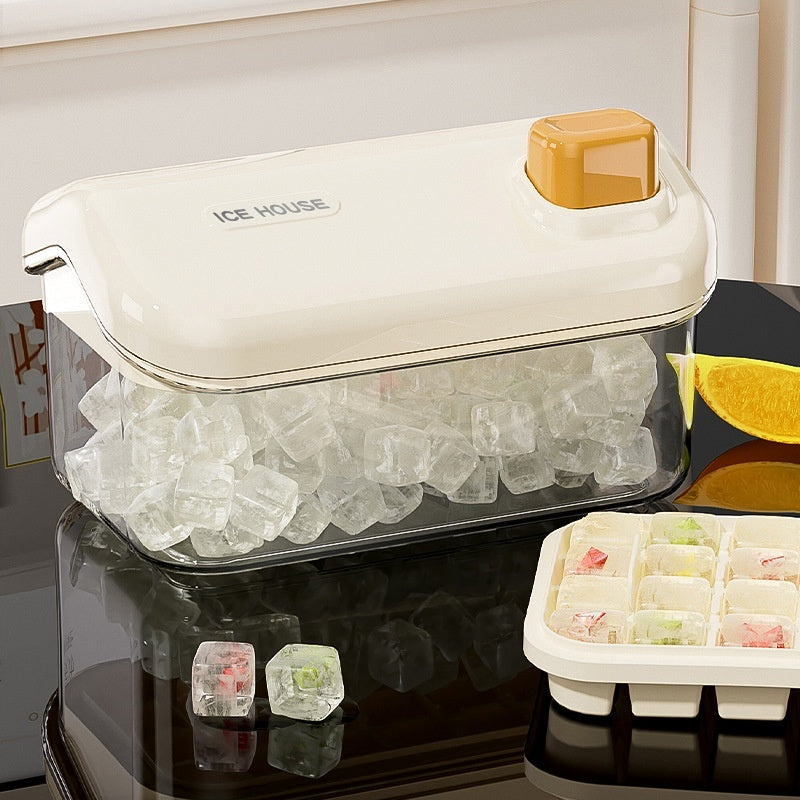 One-click Press Ice Maker