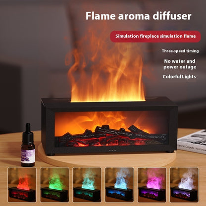 Colorful Flame Aromatherapy Fireplace