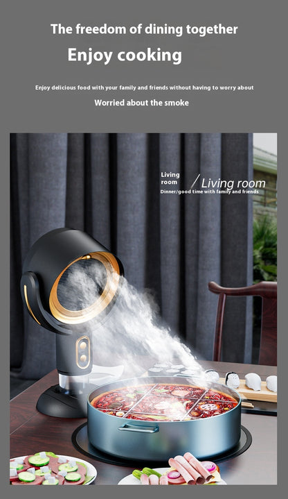 Smoke Removal & Air Purification Device