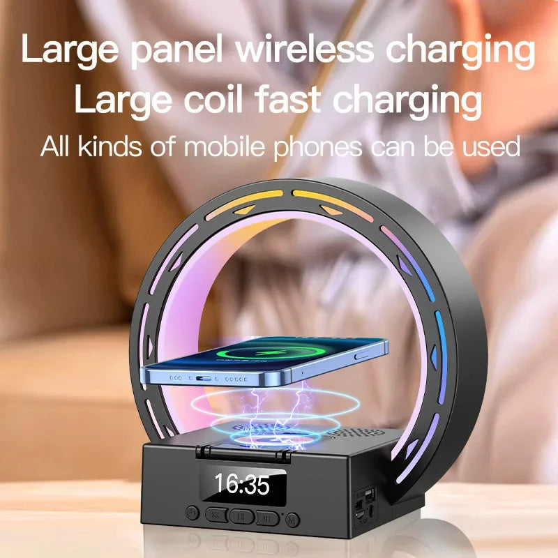 Wireless Bluetooth Speaker Charging Pad