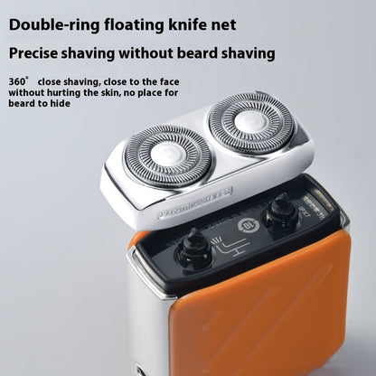 Double Cutter Head Electric Shaver