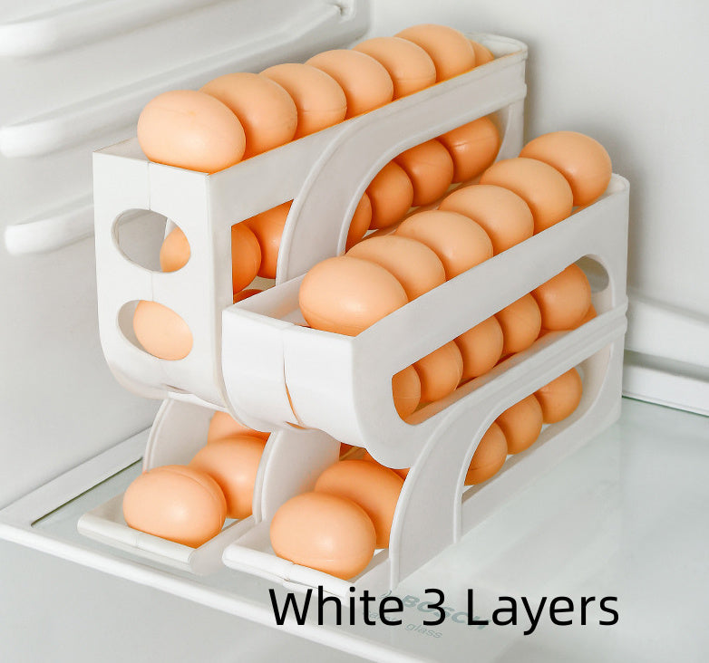 4-Layer Sliding Egg Storage Box