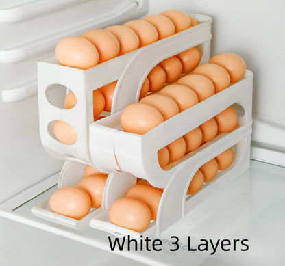 4-Layer Sliding Egg Storage Box