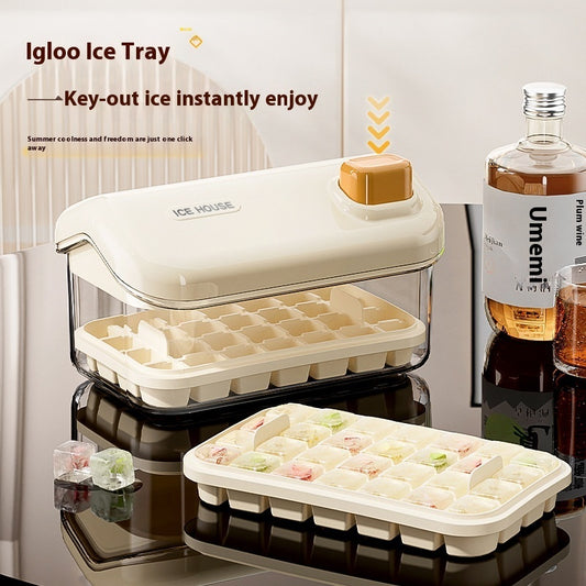 One-click Press Ice Maker