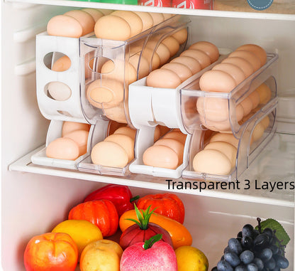 4-Layer Sliding Egg Storage Box