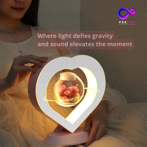 Wireless Levitating Lamp with 360° Bluetooth Sound