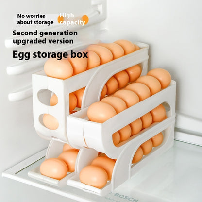 4-Layer Sliding Egg Storage Box