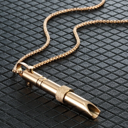 Necklace with Breathing Tool & Fidget Spinner