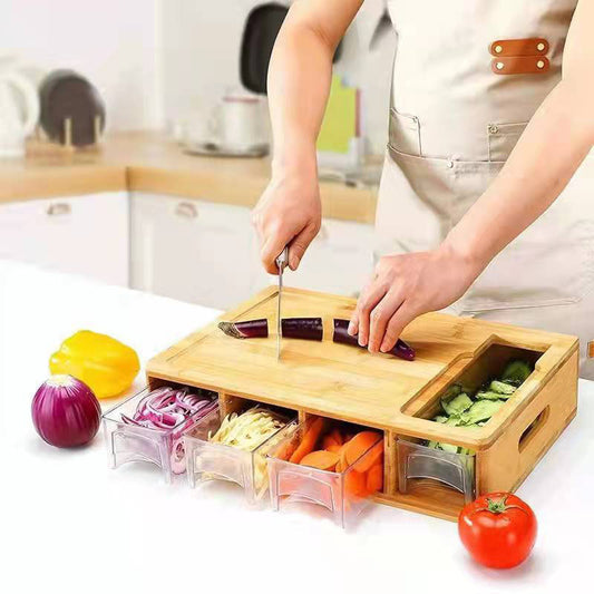 Bamboo Multi-functional Vegetable Cutting Board