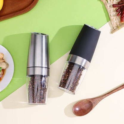 Automatic Stainless Steel Salt & Pepper Grinder